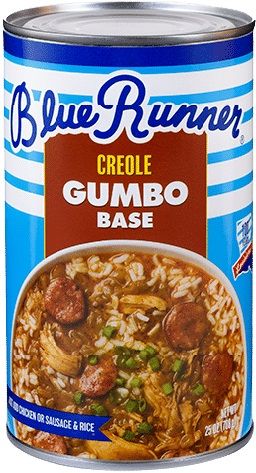 Blue Runner Chicken And Sausage Creole Gumbo Base, 25 Ounce -- 6 Per Case