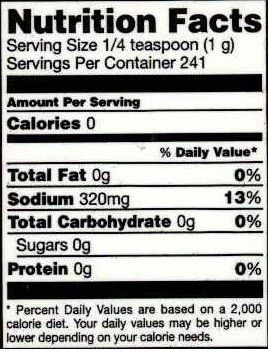 Johnny's Hunter Blend Seasoning Salt, 8.5 Ounce -- 6 Per Case