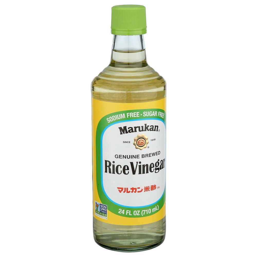 Marukan Genuine Brewed Rice Vinegar, 24 Fluid Ounce -- 6 Per Case