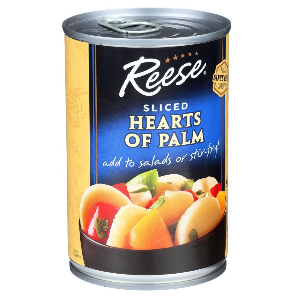 Reese Sliced Hearts Of Palm, 14 Ounce -- 6 Per Case