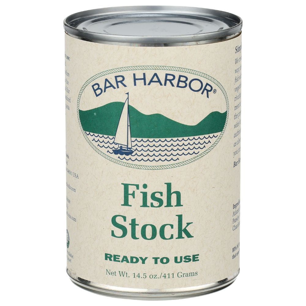Bar Harbor Fish Stock, 14.5 Ounce -- 6 Per Case