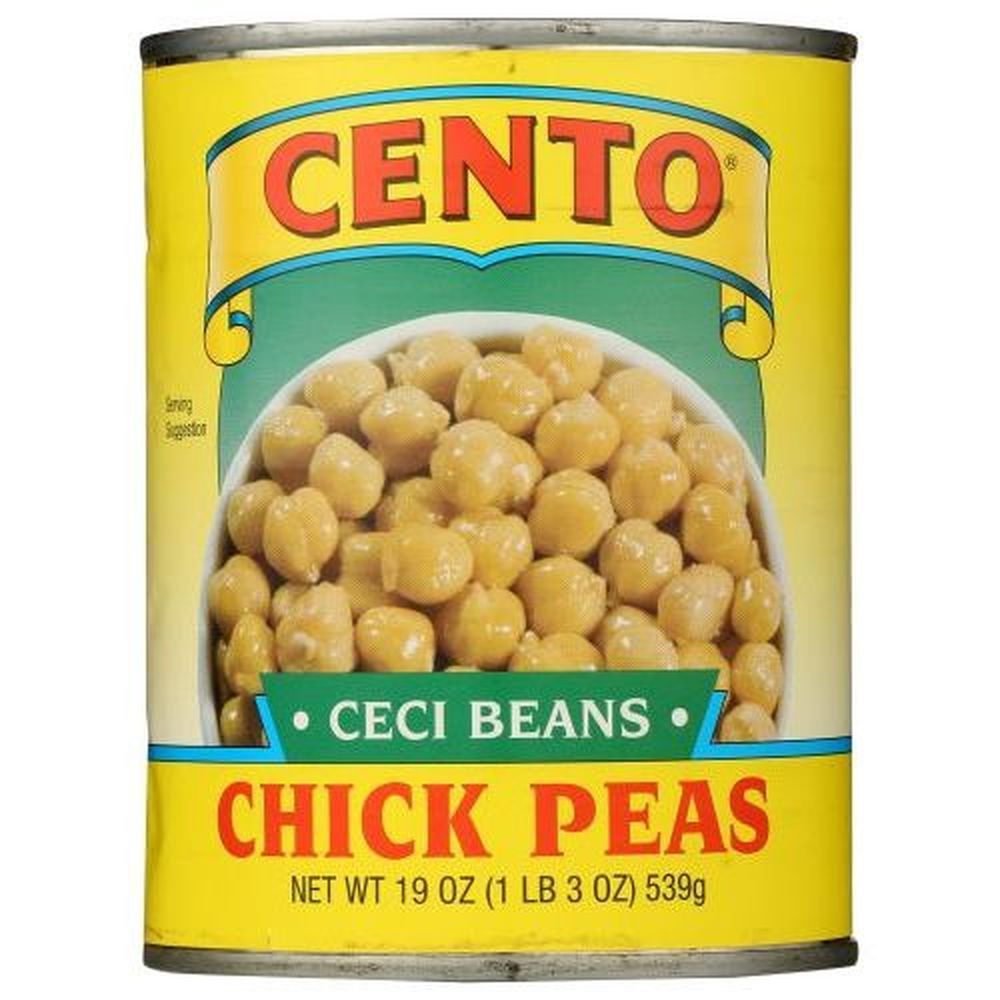 Cento Chick Peas, 19 Ounce -- 12 Per Case