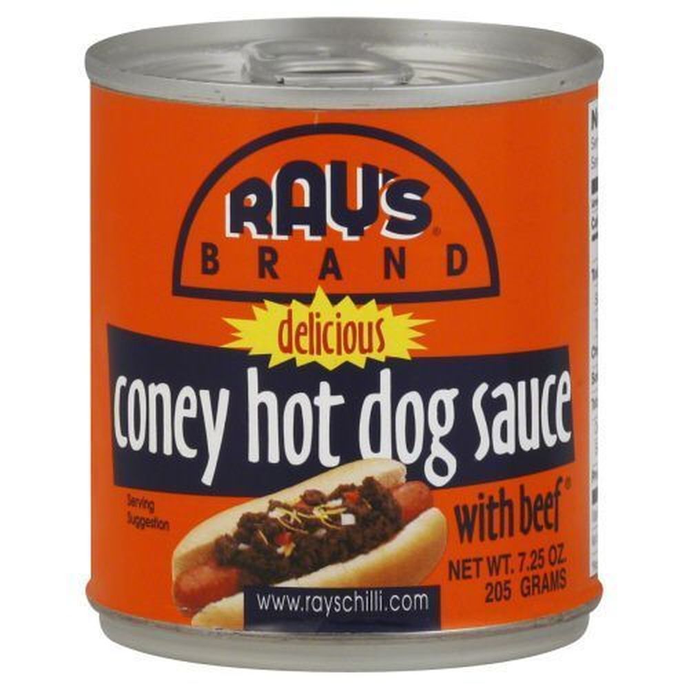Ray's Coney Hot Dog Sauce With Beef, 7.25 Ounce -- 24 Per Case