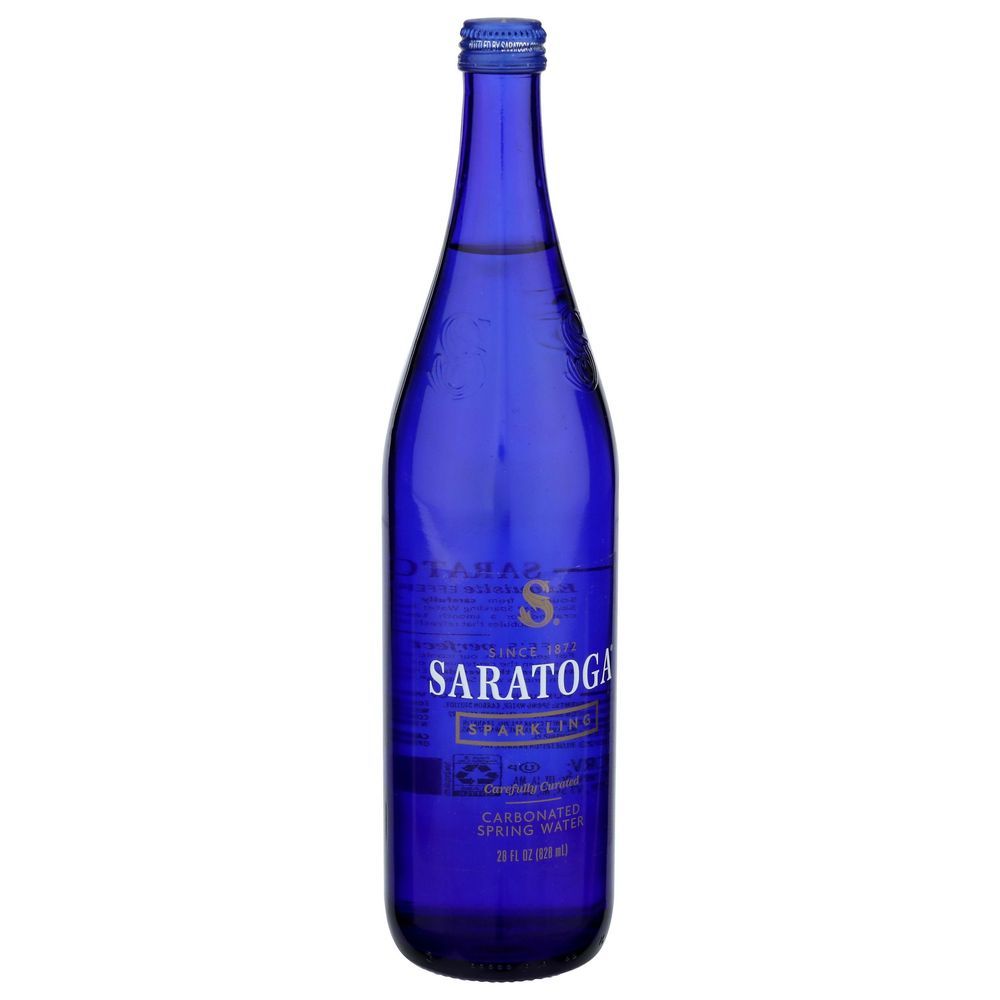 Saratoga Sparkling Spring Water, 28 Fluid Ounce -- 12 Per Case