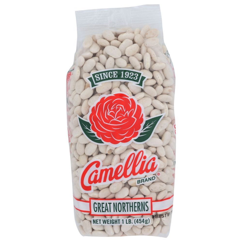 Camellia Dried Great Northern Beans, 16 Ounce -- 12 Per Case