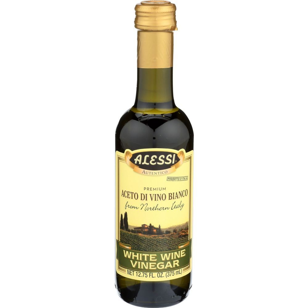 Alessi White Wine Vinegar, 12.75 Ounce -- 6 Per Case