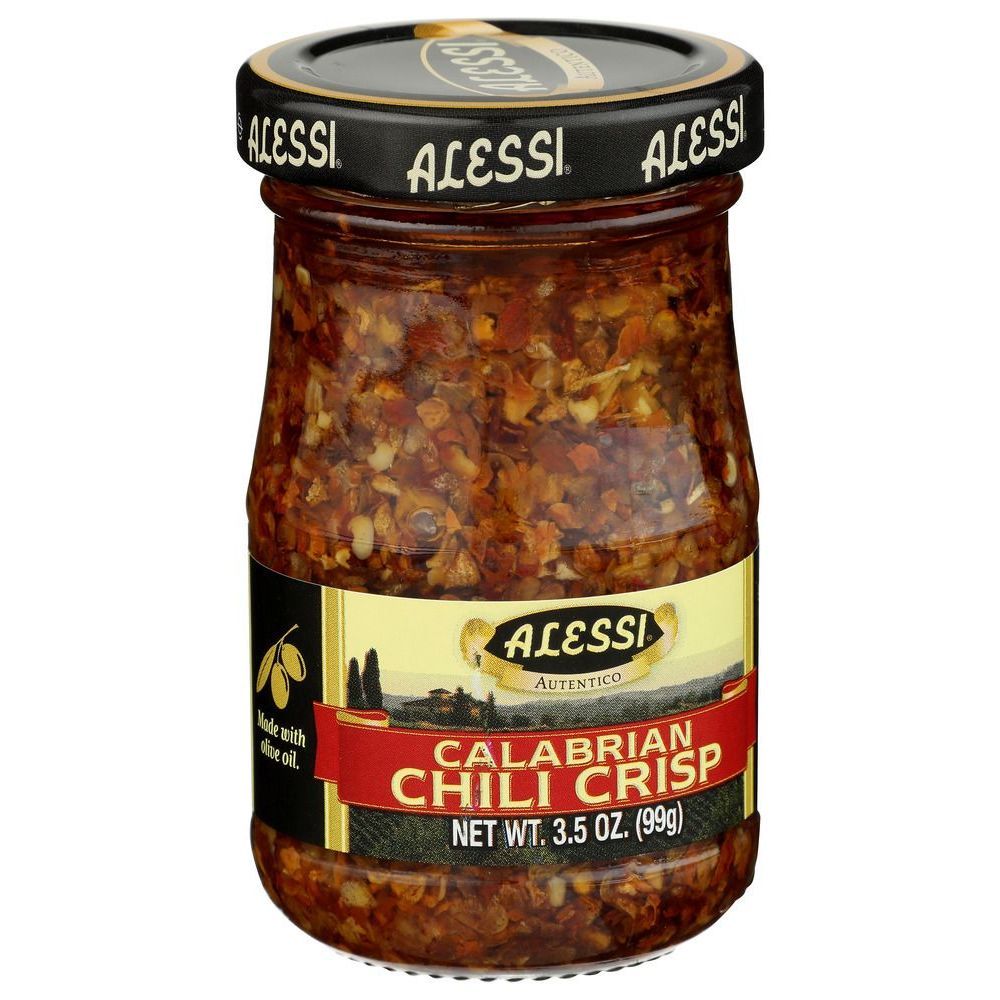 Alessi Calabrian Chili Crisp In Oil, 3.5 Ounce -- 6 Per Case