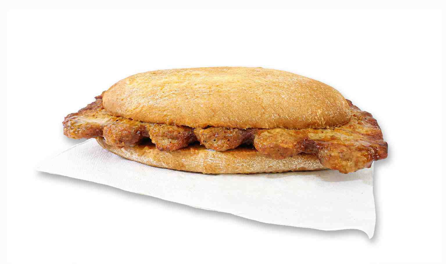 Big Az Rack-o-ribs Barbecue Pork Rib Sandwich, 8.6 Ounce -- 8 Per Case