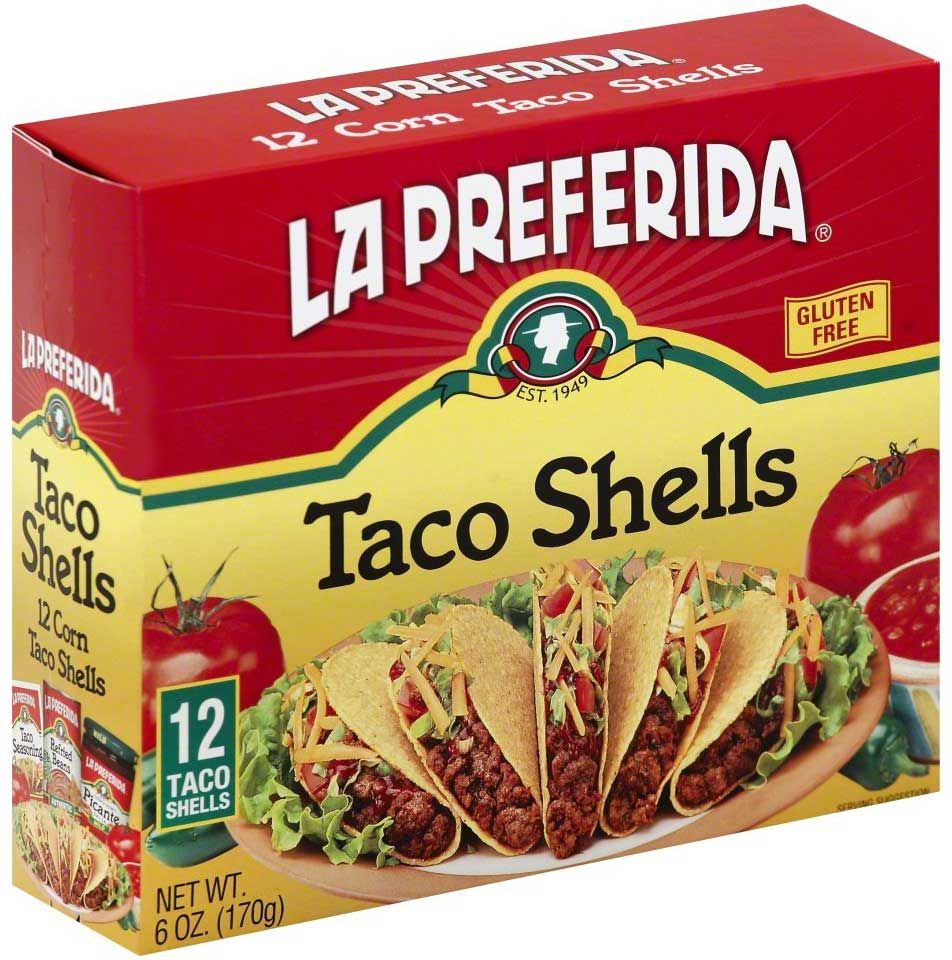 La Preferida Taco Shell, 12 Count -- 12 Per Case