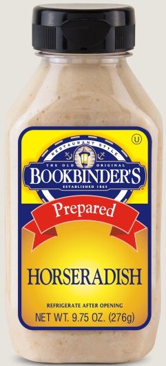 Bookbinder's Shelf Stable Prepared Horseradish, 9.75 Ounce -- 9 Per Case