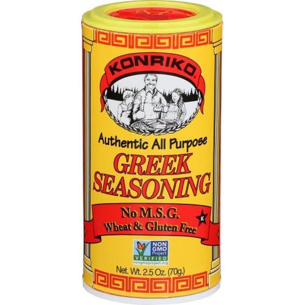 Konriko Authentic All Purpose Greek Seasoning, 2.5 Ounce -- 6 Per Case