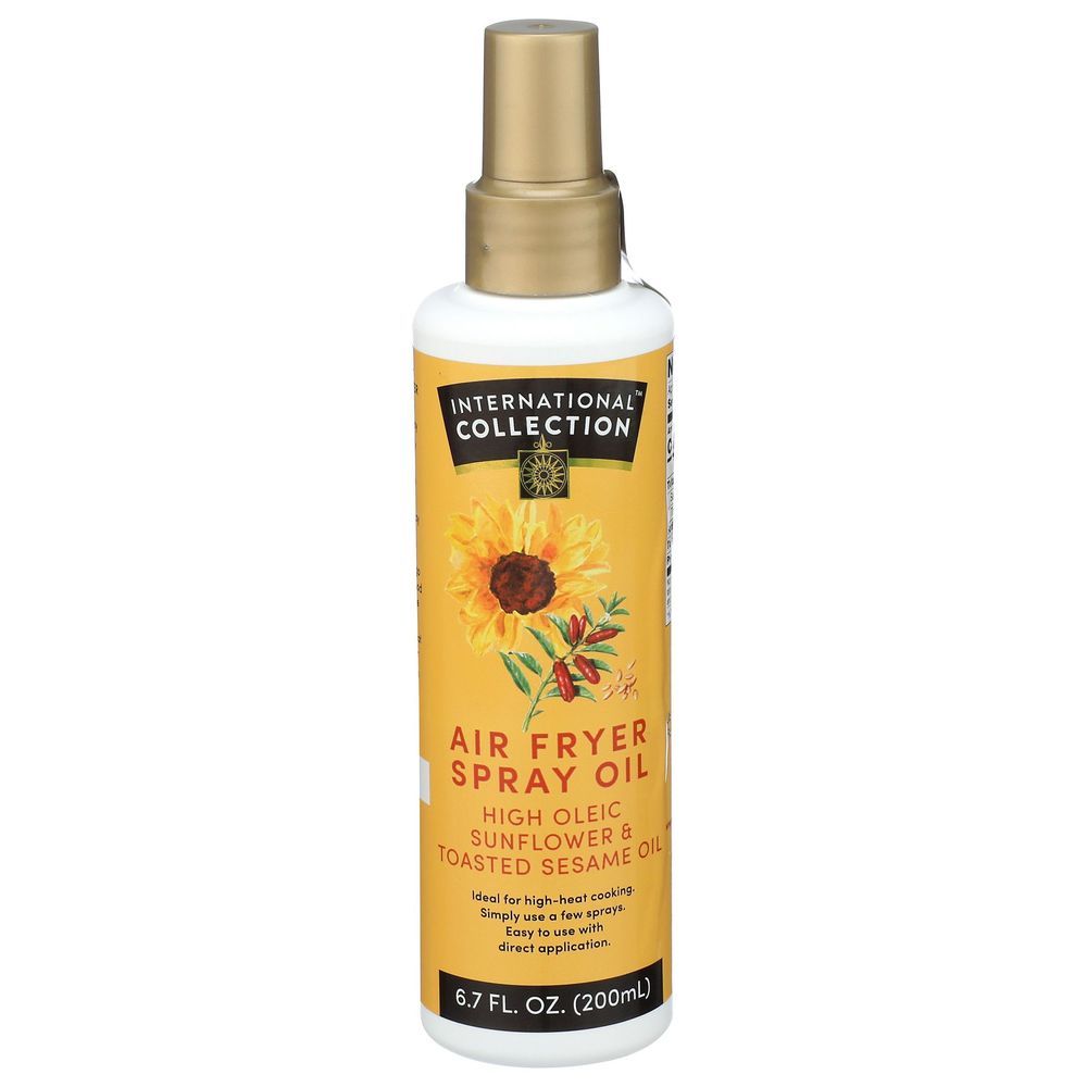 International Collection Toasted Sesame Sunflower Air Fryer Spray Oil, 6.7 Fluid Ounce -- 6 Per Case
