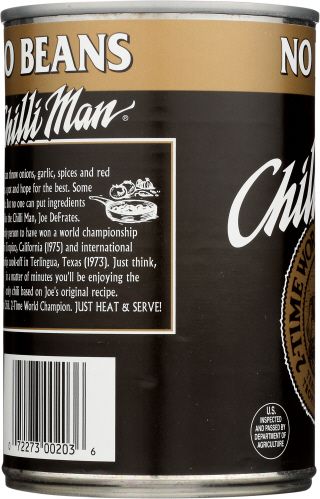 Chilli Man No Bean Chili, 15 Ounce -- 12 Per Case