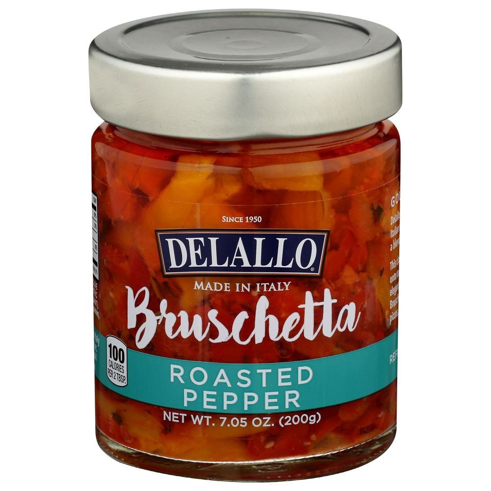 Delallo Roasted Pepper Bruschetta, 7.05 Ounce -- 6 Per Case