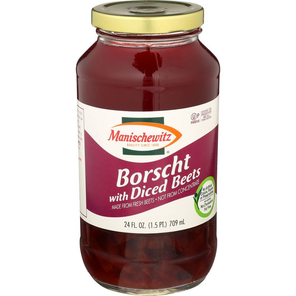 Manischewitz Borscht With Diced Beets, 24 Ounce -- 12 Per Case