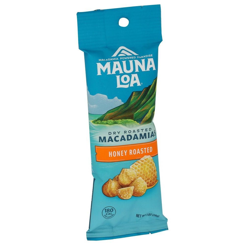 Mauna Loa Honey Roasted Macadamias, 1 Ounce -- 12 Per Case