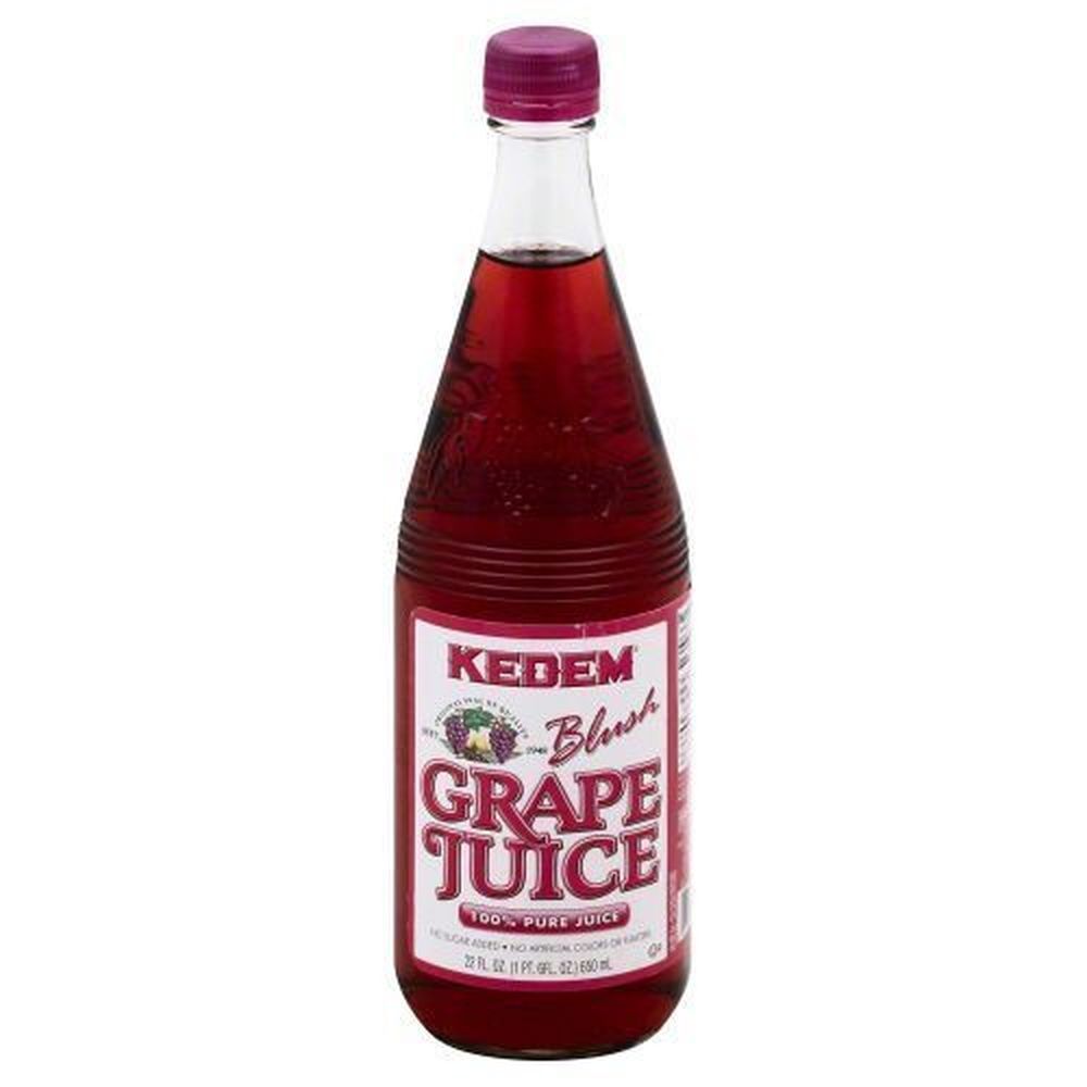 Kedem Blush Grape Juice, 22 Fluid Ounce -- 6 Per Case