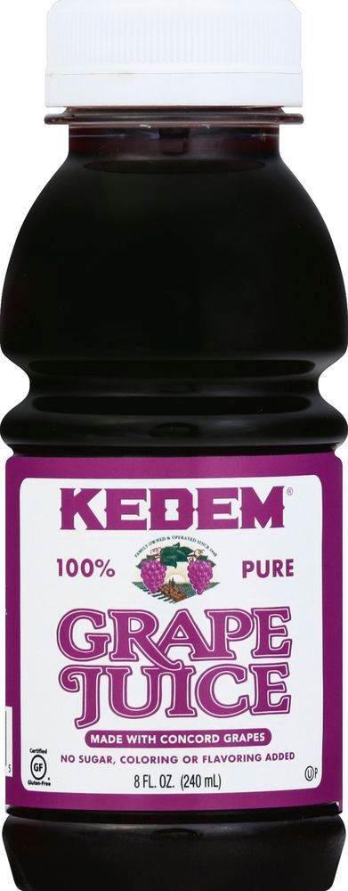 Kedem Concord Grape Juice, 8 Fluid Ounce -- 24 Per Case