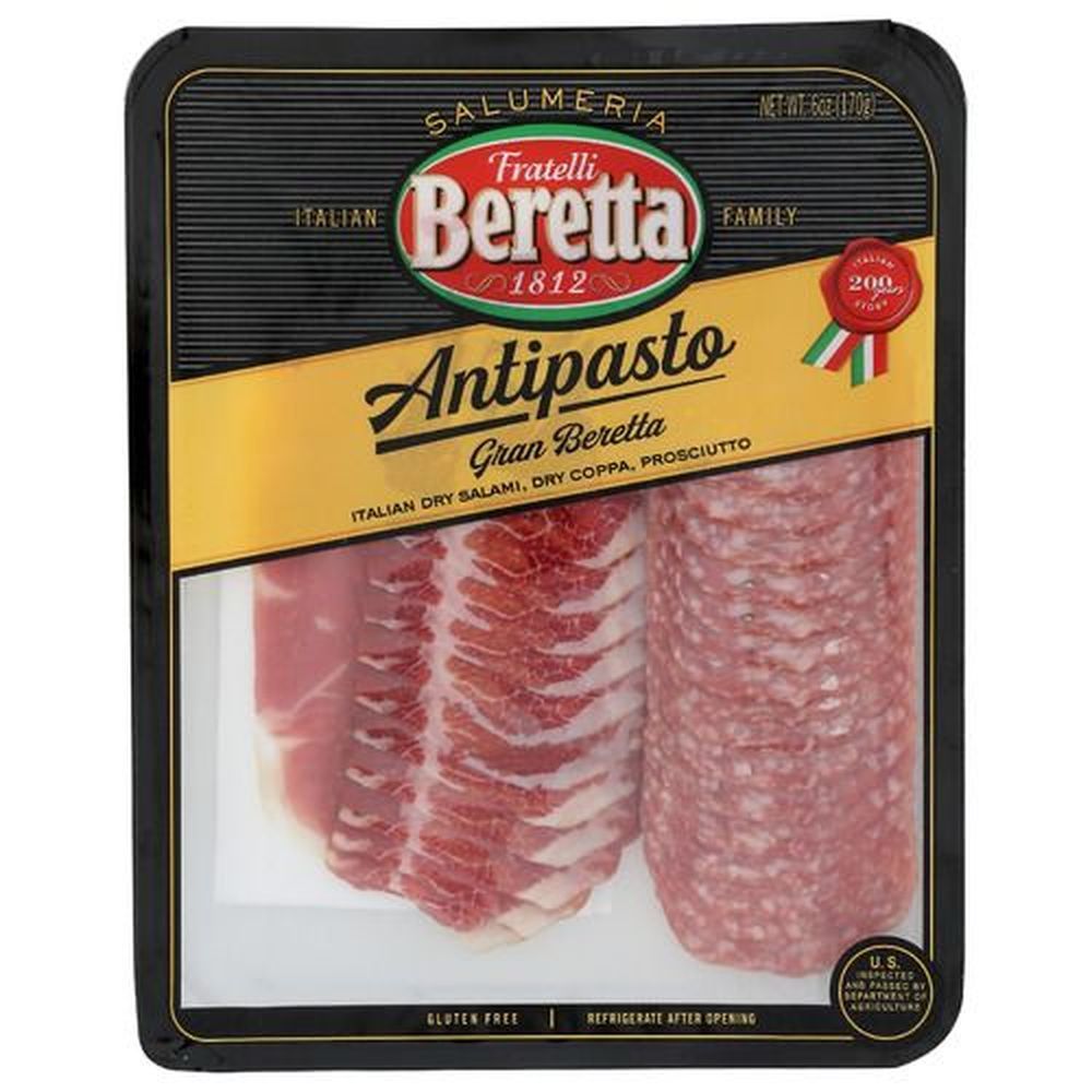 Beretta Antipasto Tray, 6 Ounce -- 10 Per Case