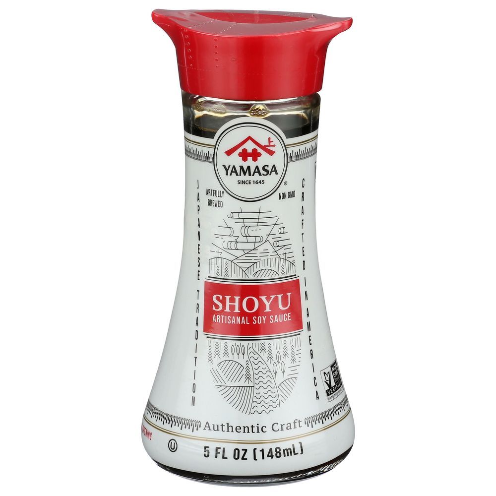 Yamasa Shoyu Non Gmo Soy Sauce, 5 Fluid Ounce -- 6 Per Case