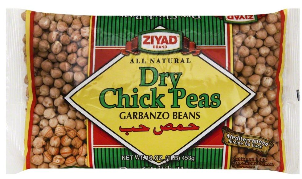 Ziyad Dry Chick Peas, 16 Ounce -- 12 Per Case