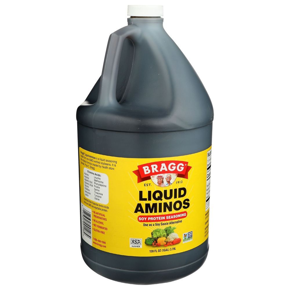 Bragg Liquid Aminos All Purpose Seasoning, 1 Gallon -- 4 Per Case