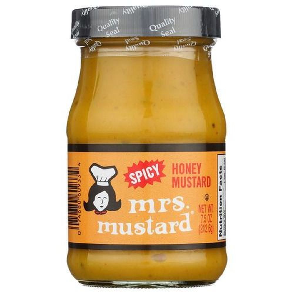 Mrs. Mustard Spicy Honey Mustard, 7.5 Ounce -- 6 Per Case