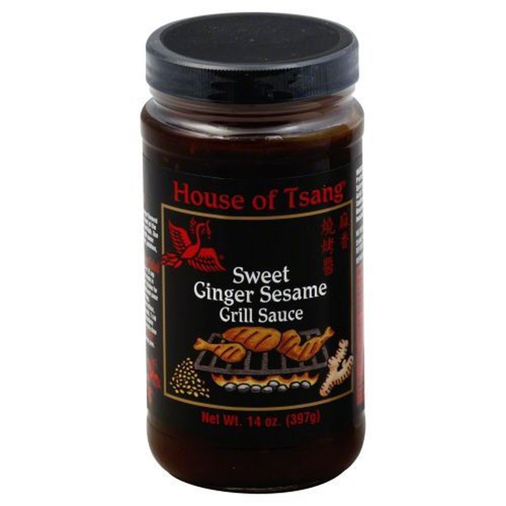 House Of Tsang Sweet Ginger Sesame Grill Sauce, 12 Ounce -- 6 Per Case