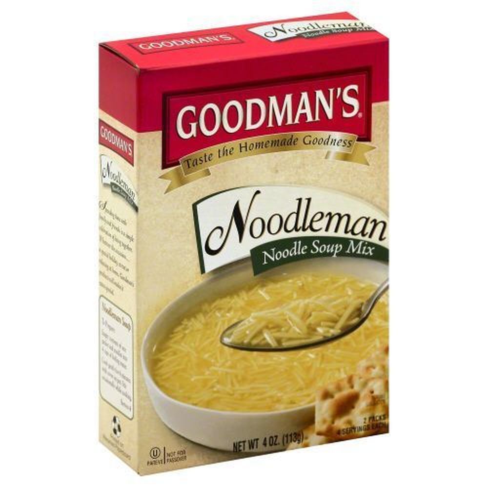 Goodmans Noodleman Soup Mix, 4 Ounce -- 24 Per Case