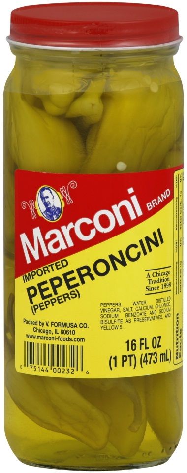 Marconi Imported Pepperoncini, 16 Ounce -- 12 Per Case