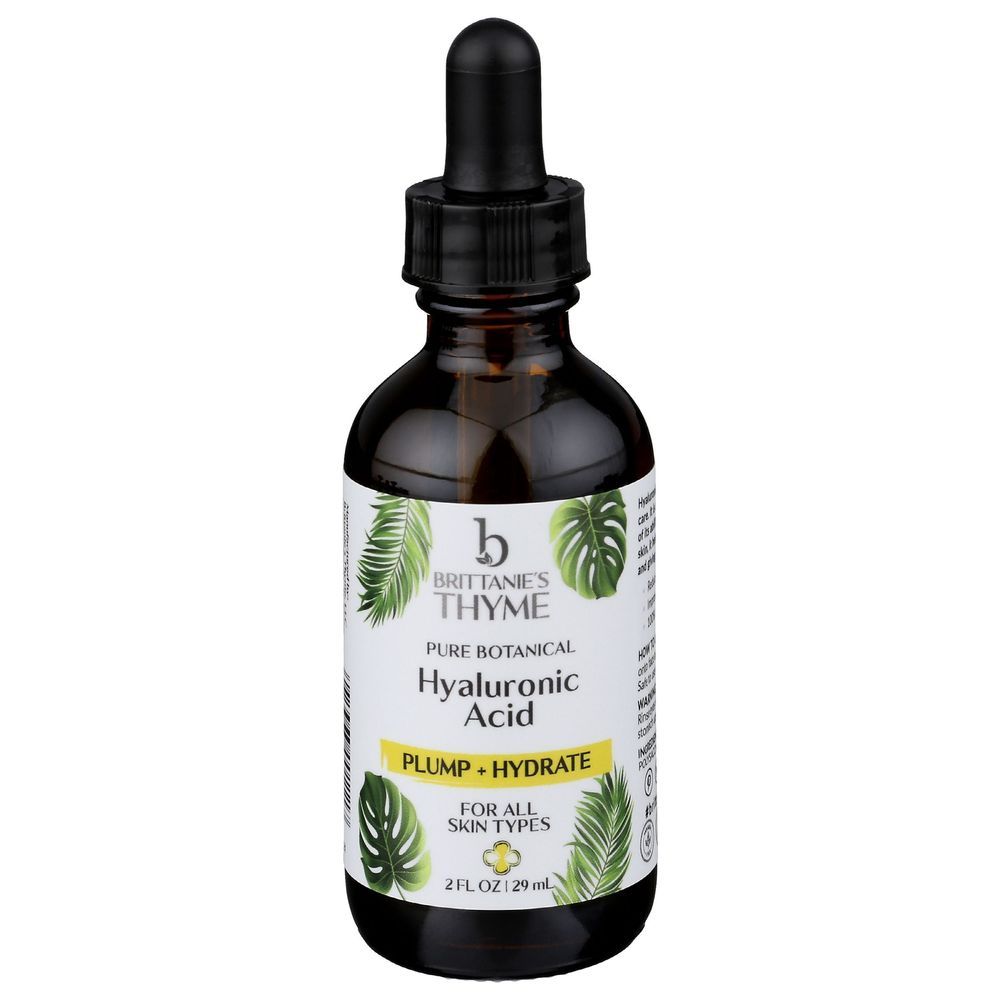 Brittanies Thyme Hyaluronic Acid Serum, 2 Fluid Ounce -- 3 Per Case