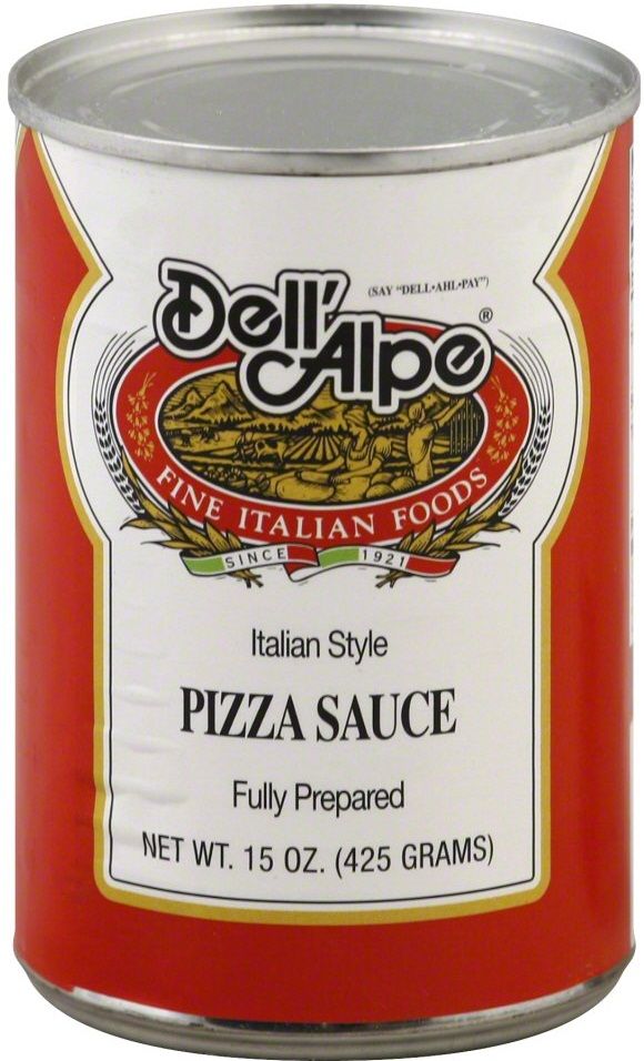 Dell'alpe Pizza Sauce, 15 Ounce -- 12 Per Case