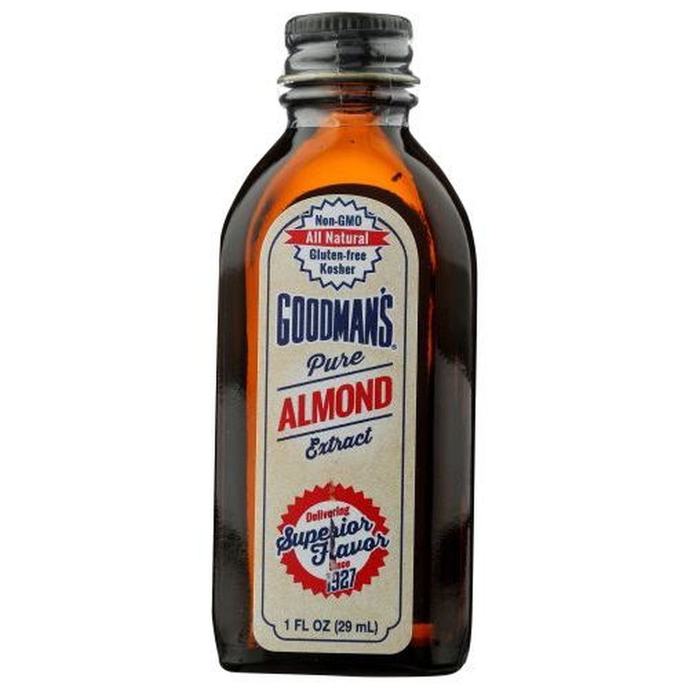Goodmans Pure Almond Extract, 1 Fluid Ounce -- 6 Per Case