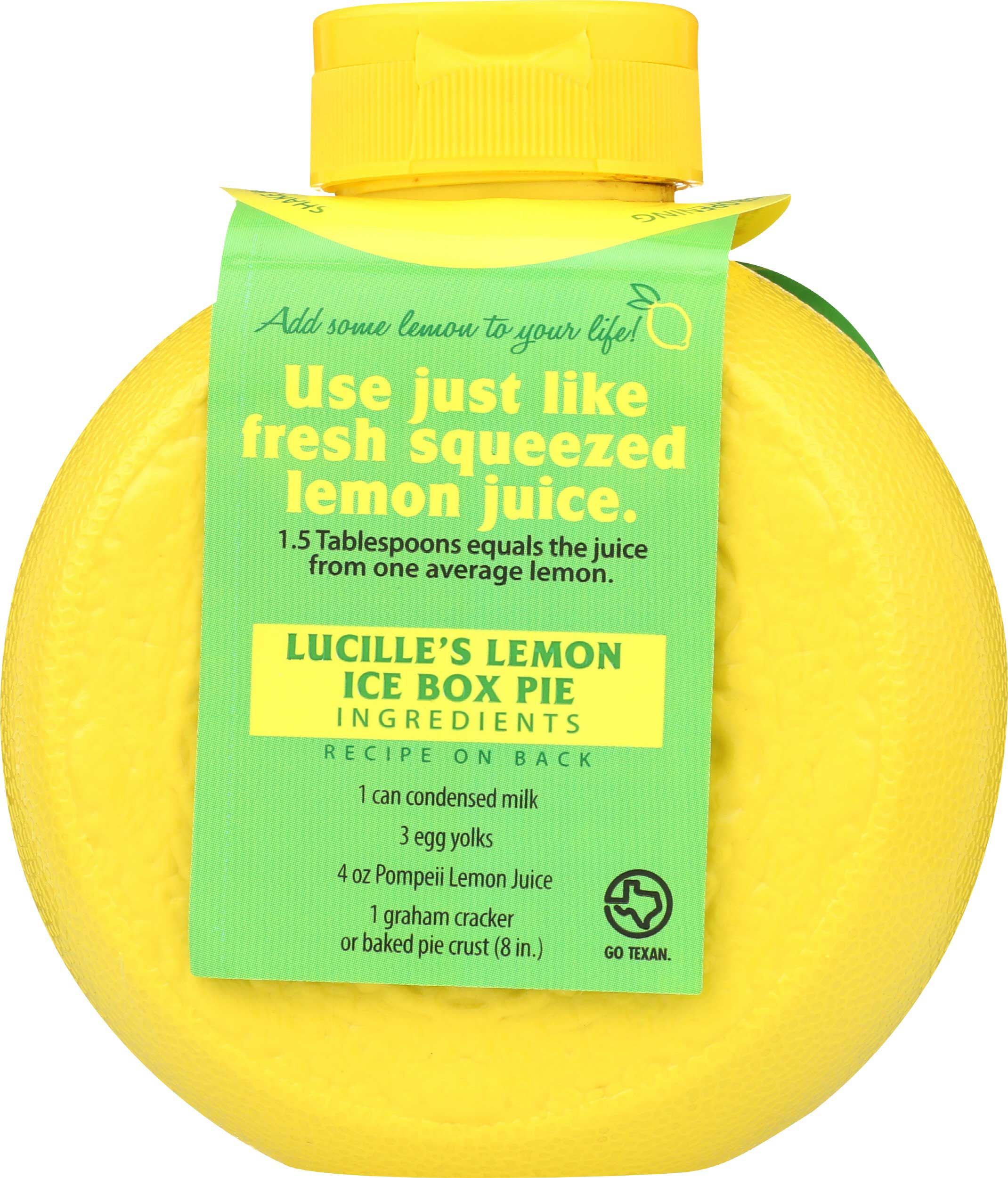Pompeii 100 Percent Lemon Juice, 13 Ounce -- 12 Per Case