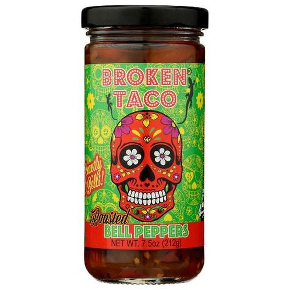 Broken Taco Roasted Bell Peppers, 8 Ounce -- 6 Per Case