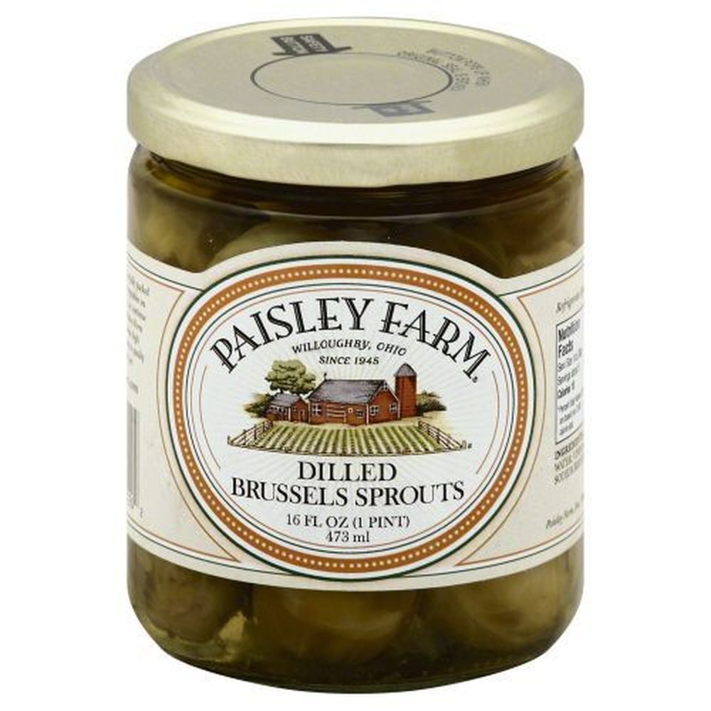 Paisley Farm Dilled Brussel Sprouts, 16 Ounce -- 12 Per Case