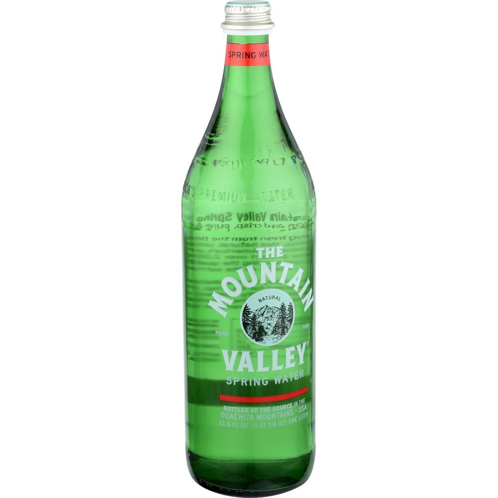 The Mountain Valley Spring Water, 1 Liter -- 12 Per Case