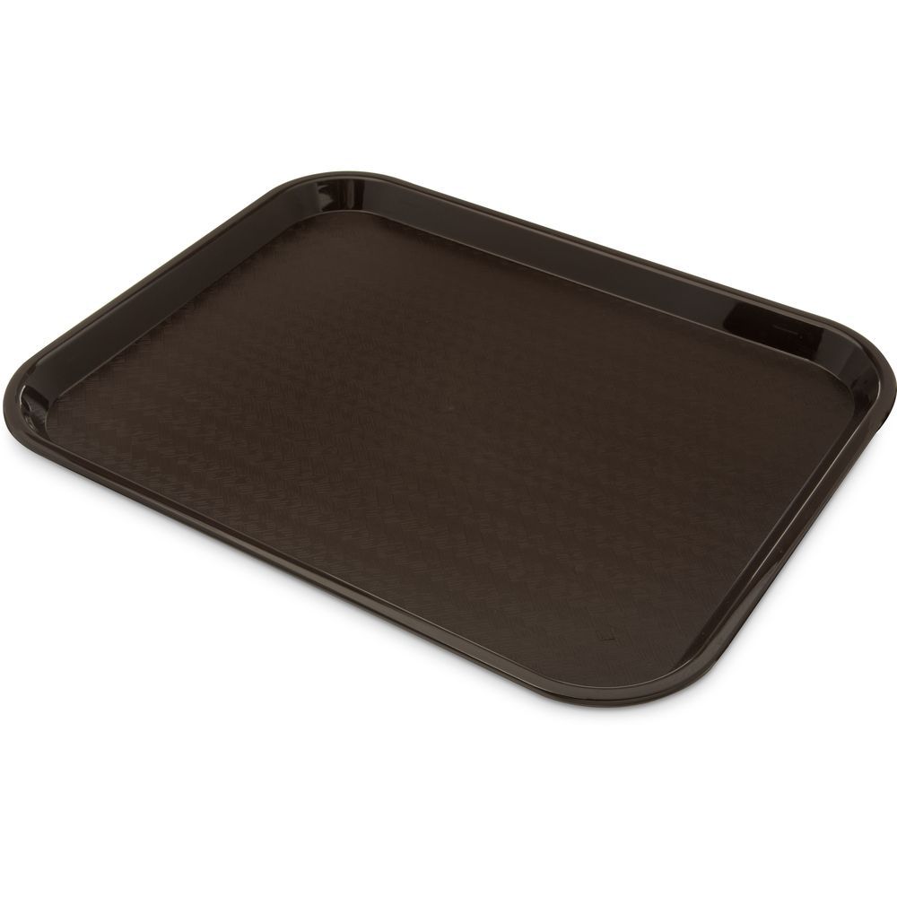 Carlisle Ct141869 Cafe Polypropylene Chocolate Fast Food Cafeteria Tray, 18 X 14 Inch