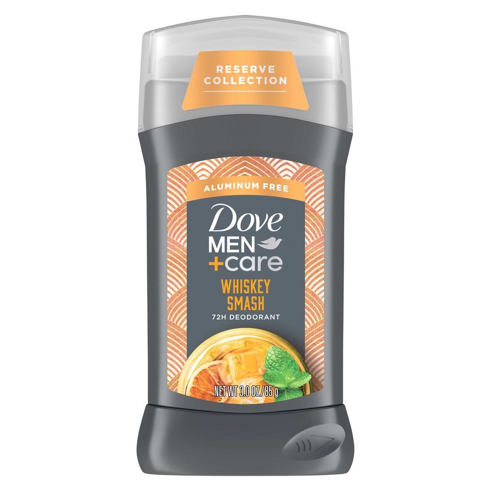 Dove Men+care Whiskey Smash Aluminum Free Deodorant Stick, 3 Ounce -- 12 Per Case