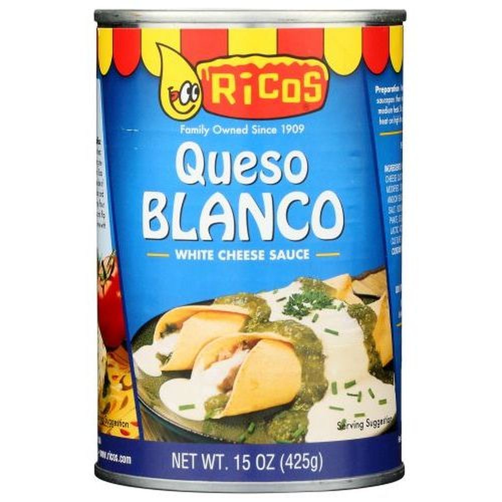Ricos Queso Blanco White Cheese Sauce, 15 Ounce -- 12 Per Case