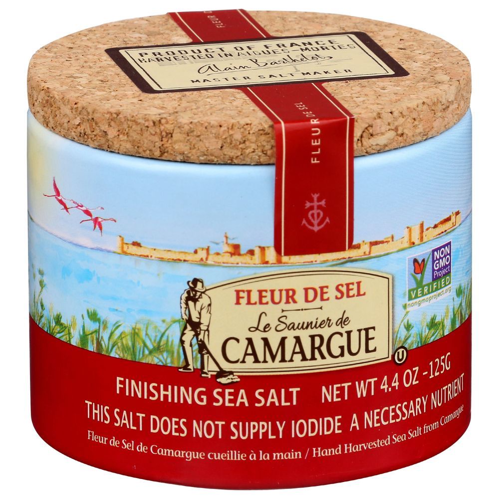 Le Saunier De Camargue Fleur De Sel Sea Salt, 4.4 Ounce -- 6 Per Case