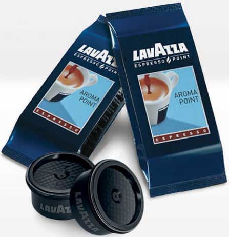 Lavazza Aroma Point Espresso Capsules -- 100 Per Case