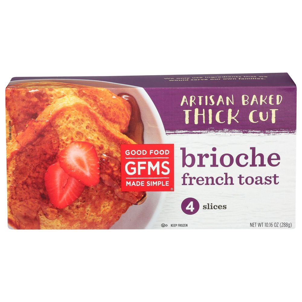 Good Food Made Simple Toast French Brioche, 10.16 Ounce -- 8 Per Case