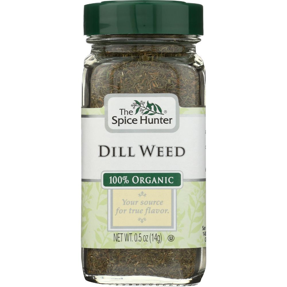 The Spice Hunter Organic Dill Weed, 0.5 Ounce -- 6 Per Case