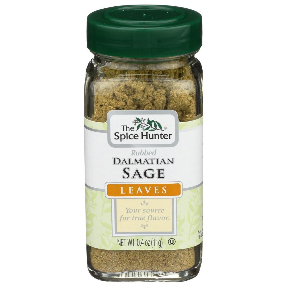 Spice Hunter Rubbed Dalmatian Sage Leaves, 0.4 Ounce -- 6 Per Case