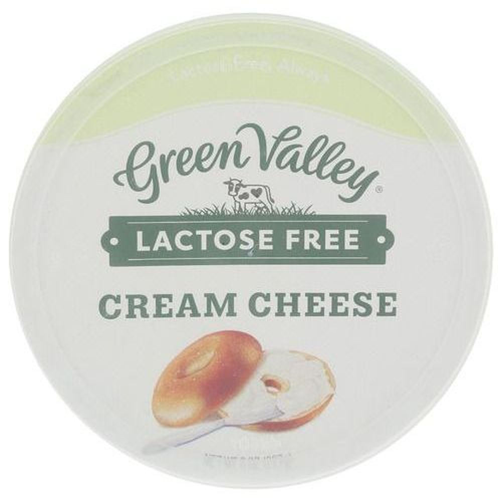 Green Valley Lactose Free Cream Cheese, 8 Ounce -- 6 Per Case