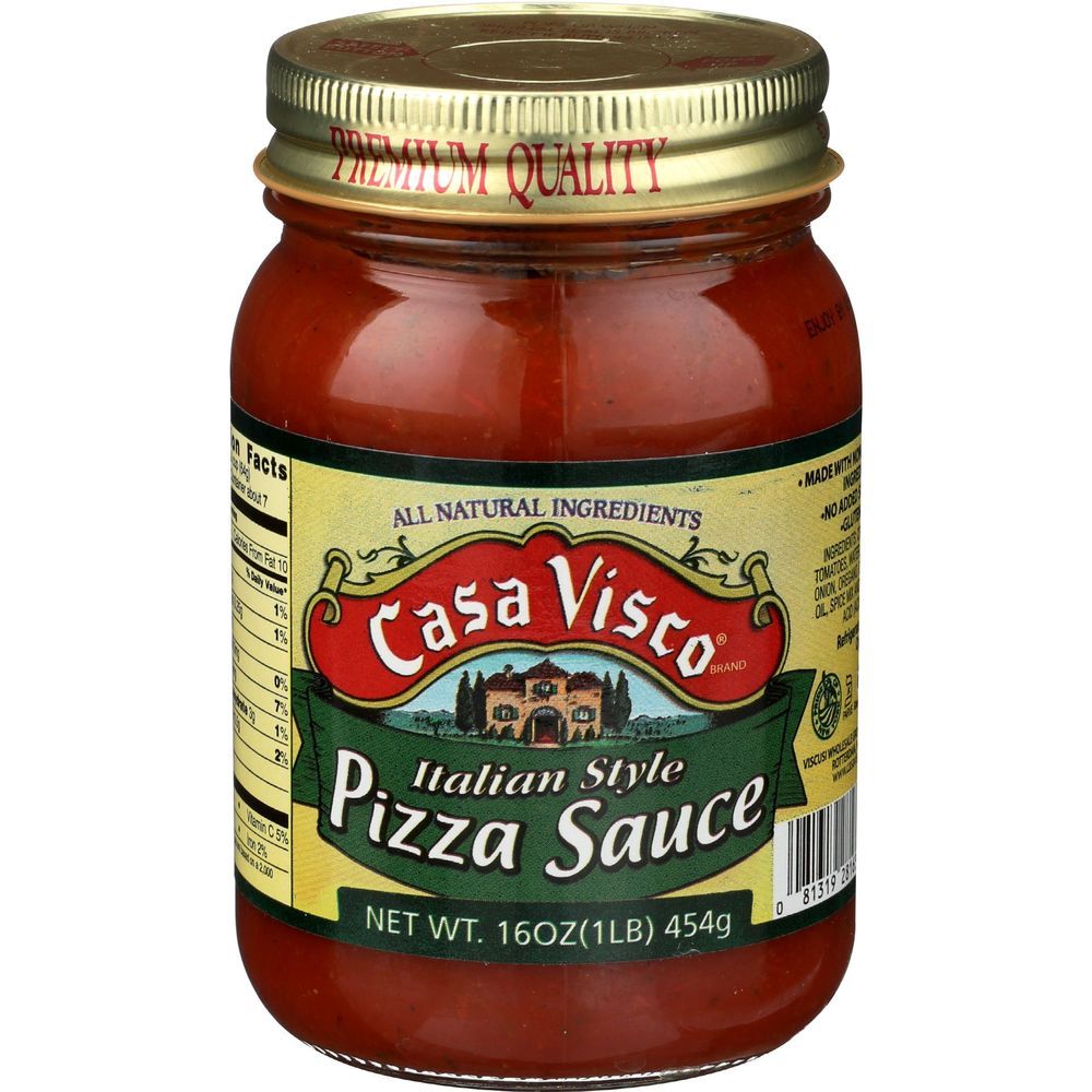 Casa Visco Italian Style Pizza Sauce, 16 Ounce -- 6 Per Case