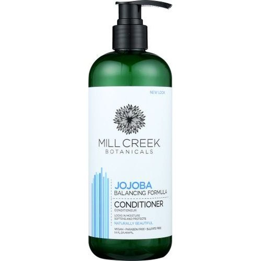 Mill Creek Botanicals Jojoba Balancing Formula Conditioner, 14 Ounce -- 3 Per Case