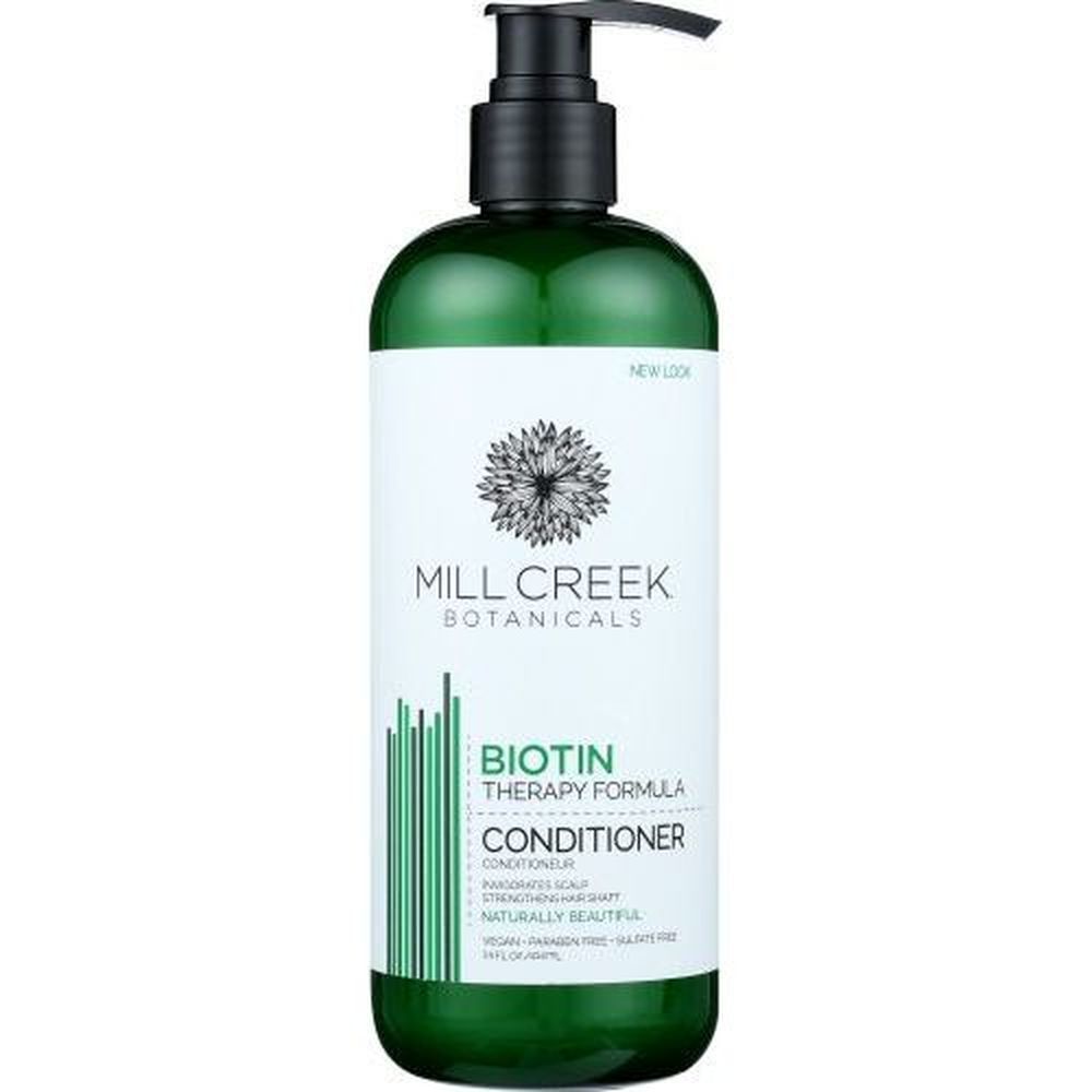 Mill Creek Botanicals Biotin Therapy Formula Conditioner, 14 Ounce -- 3 Per Case