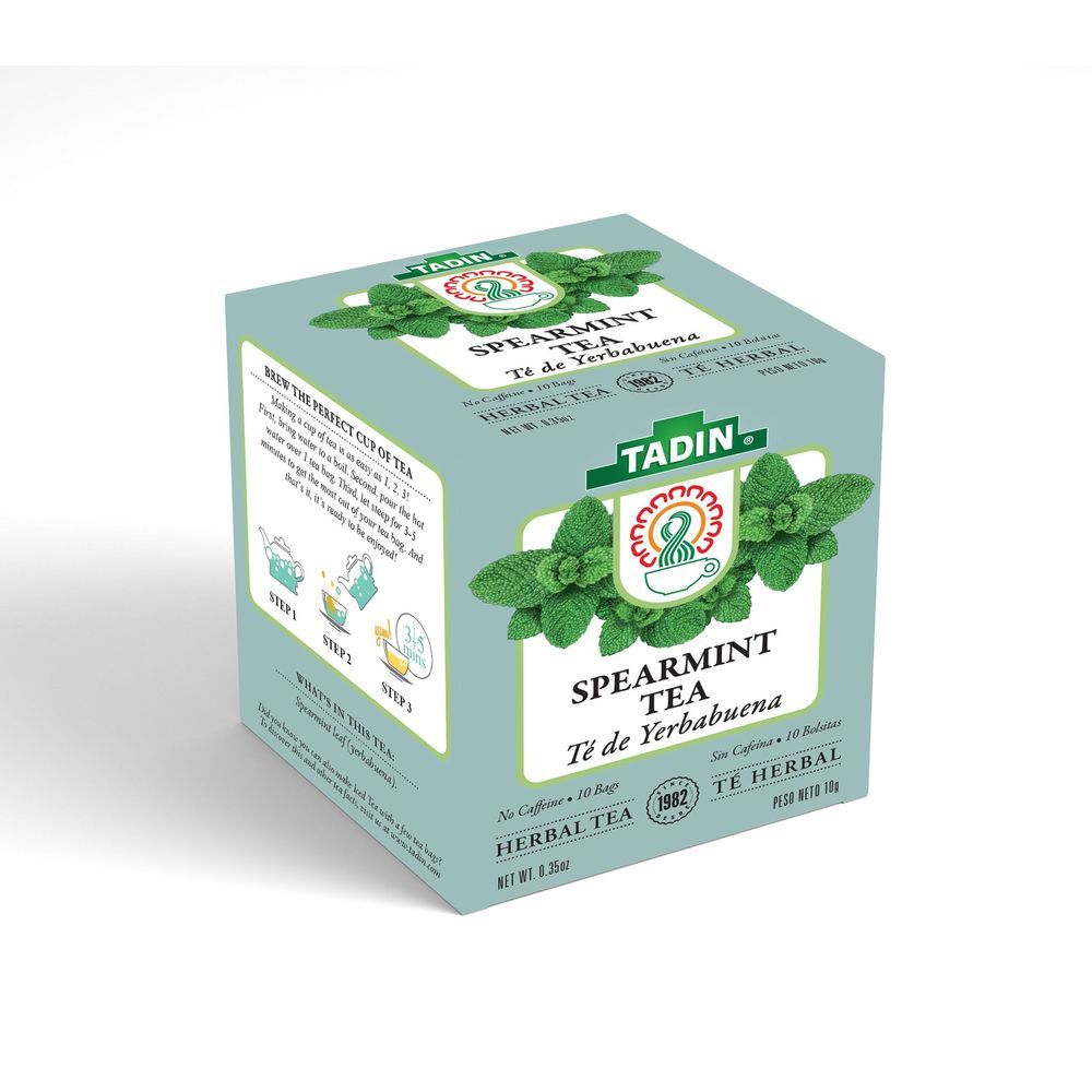 Tadin Spearmint Tea, 24 Tea Bags -- 6 Per Case